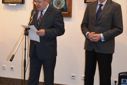 Представяне на изложба с картини на български художници от Украйна